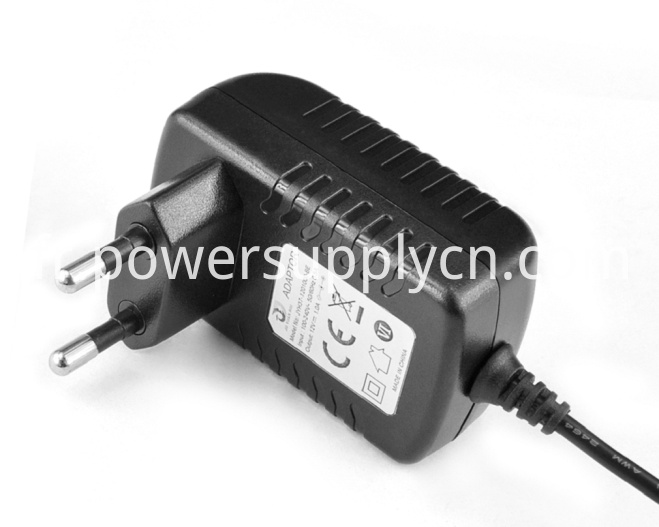 Adaptateur de câble d'alimentation européen Eu Power Plug Cable Adaptor